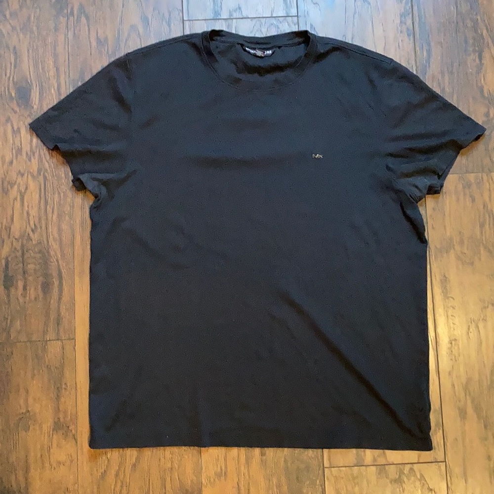 Michael Kors Black Basic Crew Neck Tee - image 2